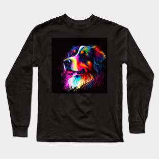 Dog Sketch Long Sleeve T-Shirt